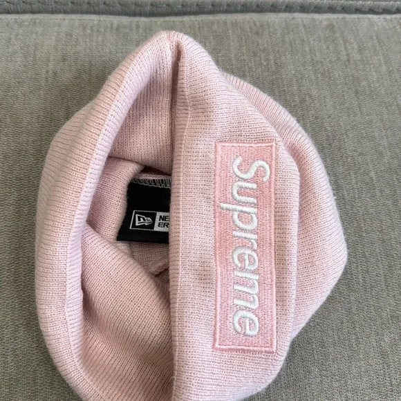Light Pink Supreme Beanie - Picture 4 of 5